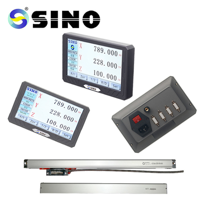 SINO SDS200S Digitale Uitlees Sets DRO 3-Assen LCD Volledig Touchscreen voor lineaire encoder schaal draaibank freesmachine
