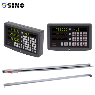 DRO Systems Grating Linear Glass Scale 5um 1um 0.5um SINO KA600-1100mm Optische Encoder