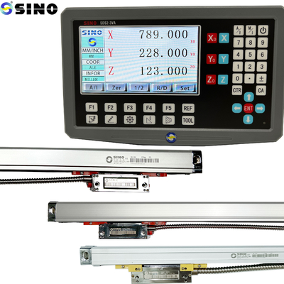 SINO SDS2-3VA 3-assige digitale afleesmeter met KA300 glazen lineaire liniaal TTL RS422 signaal