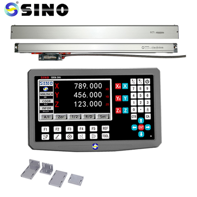 Glassensor DRO Display Lineaire schaal Digitaal afleesysteem 3 As SINO SDS6-3VA LCD-aflees