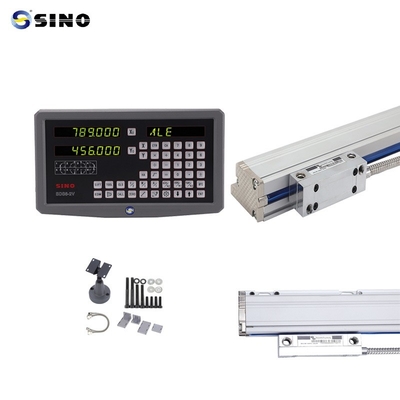 2-assige CE SDS6-2V SINO Digitale Uitleessysteem met LED-display Lineaire Encoder voor Draaibank Freesmachine