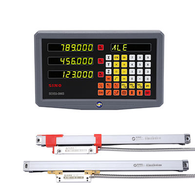 TTL Signal Digital Reading SINO SDS2-3MS 3-Axis Dro met glazen lineaire encoder Scale Set voor freesmachine