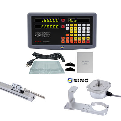 SINO 2-Assige Optische Display Uitlezing Met Lineaire Encoder, Lengte 70-1020mm, Voor Freesmachines Draaibanken Boormachines