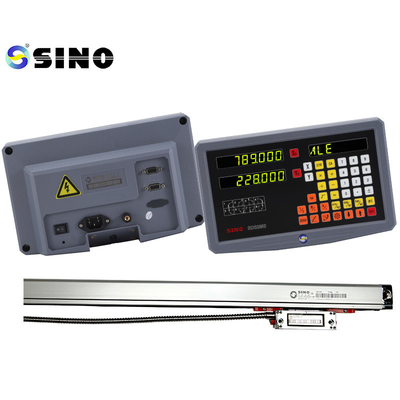 SINO 2 Axes Digitaal Afleesysteem SDS2MS DRO Multifunctioneel met glazen lineaire schaal voor draaibank