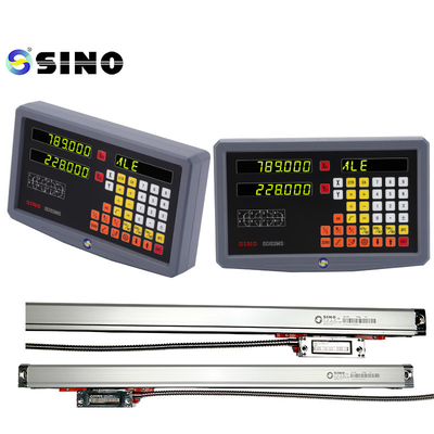 SINO SDS2MS Digitale aflees 2 Assen Optisch Met Hoek Lineaire Encoder Lengte 7-102cm Voor freesmachine