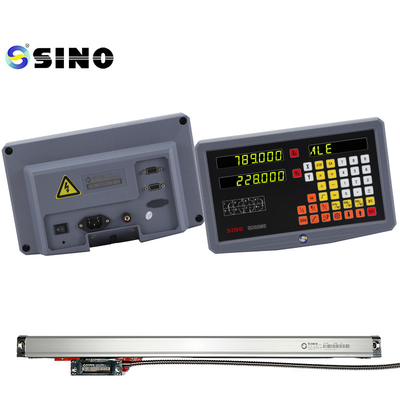 SINO SDS2MS Digitale aflees 2 Assen Optisch Met Hoek Lineaire Encoder Lengte 7-102cm Voor freesmachine