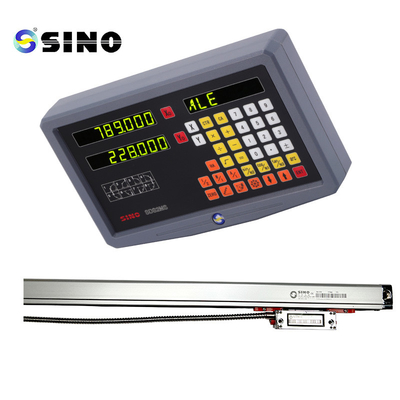 SINO SDS2MS 2 Assen Digitaal Aflezen DRO-Systeem Multifunctioneel Met KA300 Lineaire Schaal Voor Draaibank