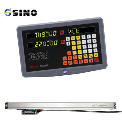 SINO 2 Axes Digitaal Afleesysteem SDS2MS DRO Multifunctioneel met glazen lineaire schaal voor draaibank