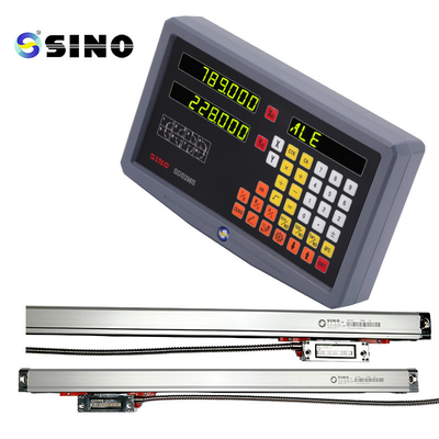 SINO SDS 2MS DRO Kits Glas lineaire weegschaal voor het frezen van draaibank TTL 2 As Digita Leadout Test Instrument System