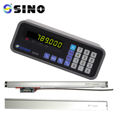 TTL Single Axis SINO Digital Readout System DRO SDS3-1 met transparante hoes lineaire encoder voor draaibankfreesmachine