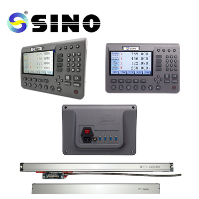 Voor freesmachineTwee-assige DRO SDS 200 Kit Metal LCD Full Touch Screen heeft een resolutie van 0,005 mm