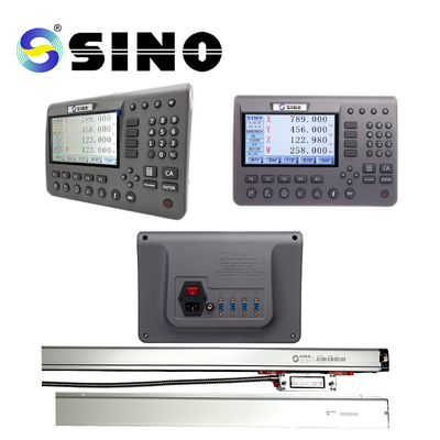 Voor freesmachineTwee-assige DRO SDS 200 Kit Metal LCD Full Touch Screen heeft een resolutie van 0,005 mm
