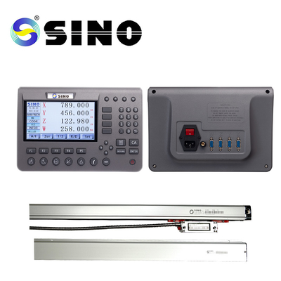 2 Assen DRO SDS 200 Kit Metal LCD Full Touch Screen 0,005mm Resolutie Praktisch voor freesmachine