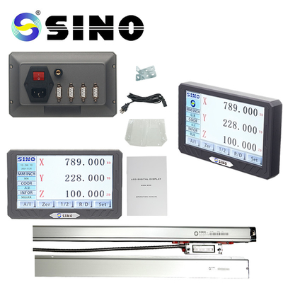 Digitaal LCD-afleesapparaat met drie assen SINO SDS200S lineaire optische encoder