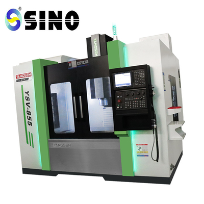 SINO CNC draaibank met een breedte van 550 mm heeft hoge precisie en werkt verticaal