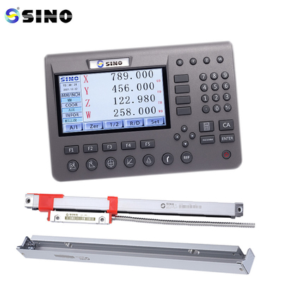 SDS200 DRO SINO 4-assig digitaal leessysteem met metalen LCD- en lineaire encoderkit voor freesmachines