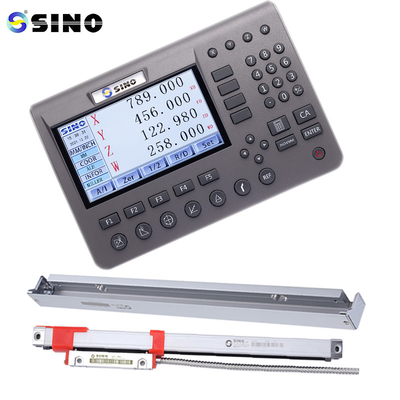 SDS200 DRO SINO 4-assig digitaal leessysteem met metalen LCD- en lineaire encoderkit voor freesmachines