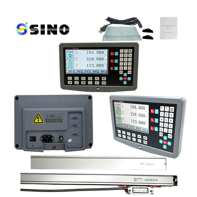 SINO SDS2-3VA 3-assig digitaal leessysteem KA300-70mm lineaire optische encoder met meerdere talen