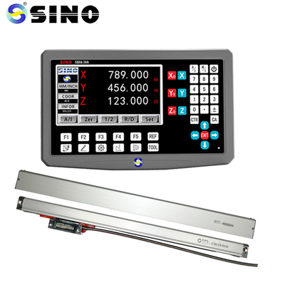 Glassensor DRO Display Lineaire schaal Digitaal afleesysteem 3 As SINO SDS6-3VA LCD-aflees