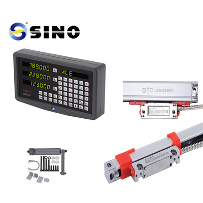 SINO 3 Axis SDS6-3VA DRO Display TTL met lineaire encoder schaal A serie van KA voor draaibank freesmachine CNC boren