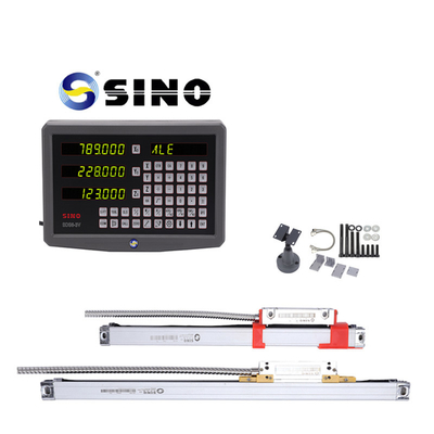 SINO 3 Axis SDS6-3VA DRO Display TTL met lineaire encoder schaal A serie van KA voor draaibank freesmachine CNC boren
