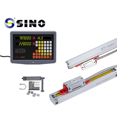 SINO Digitale lineaire schaal roosterregelaar SDS2MS Twee-assige lineaire glazen schaal op een digitaal leesdisplay