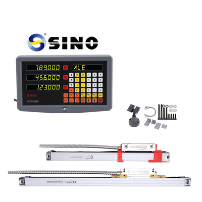 SINO Digitaal Afleesysteem SDS2-3MS Digitaal Display Aflees DRO Met Drie-assige lineaire encoder voor Draaienfreesmachine