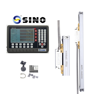 Volledige verzameling glas lineaire schaal encoder sensor voor freesmachine met 4 as LCD digitale aflezen