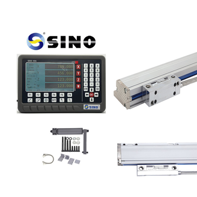 SINO SDS5-4VA Digitale displaymeter met 4 assen LCD-scherm Algemene aflezen voor freesmachine