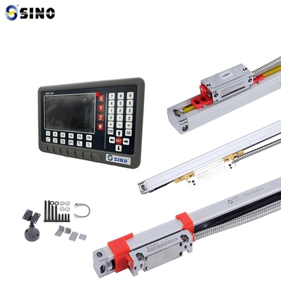 Metal Sino SDS5-4VA Digitale Displaymeter met Vier-Assige LCD-scherm Algemene Uitlezingen voor Frees-, Boor-, Slijp- en Draaibank