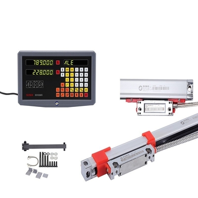 SINO 2-assige digitale uitleesmachine SDS2MS met lineaire encoder AC 100-240V SINO digitaal uitleessysteem SDS2MS multifunctioneel