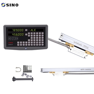SDS6-2V Digitaal aflezen SINO LED-scherm 2 As DRO-systeem 60Hz Voor freesmachine