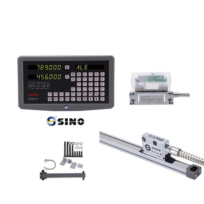 2-assige CE SDS6-2V SINO Digitale Uitleessysteem met LED-display Lineaire Encoder voor Draaibank Freesmachine