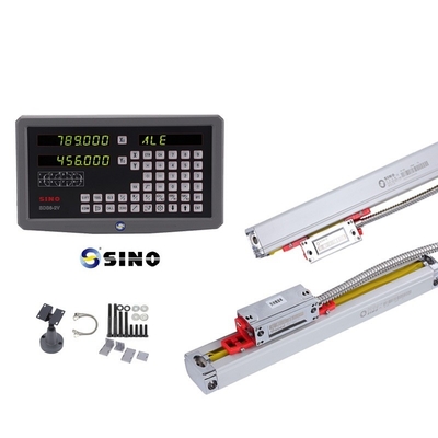 2-assige CE SDS6-2V SINO Digitale Uitleessysteem met LED-display Lineaire Encoder voor Draaibank Freesmachine