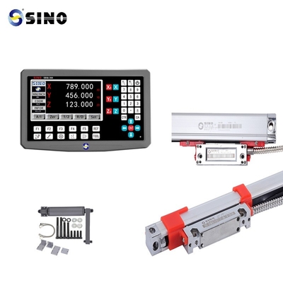 SINO SDS6-3V 2/3 As Digitaal Lezen Klasse Lineaire Endoder Schaal KA600-1300mm DRO Display 5um