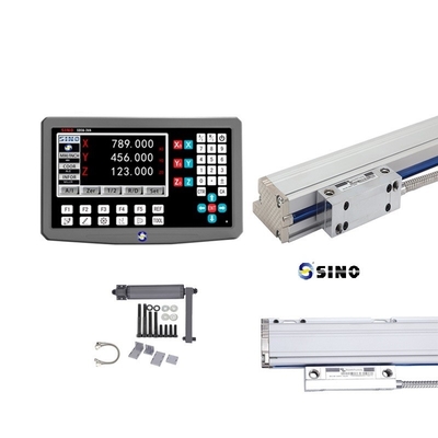 Fress / draaibank SINO SDS6-3VA 3-assig digitaal afleesysteem DRO-meetmachine RS232C