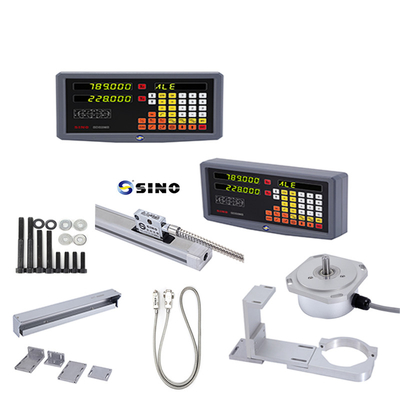SINO SDS2MS 2 Axia DRO Digitale aflezing met lineaire encoder voor draaibankfreesmachine