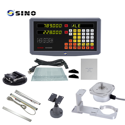 SINO SDS2MS 2-assig digitaal afleesysteem (DRO) voor draaibanden met RoHS, multifunctionele meetsystemen