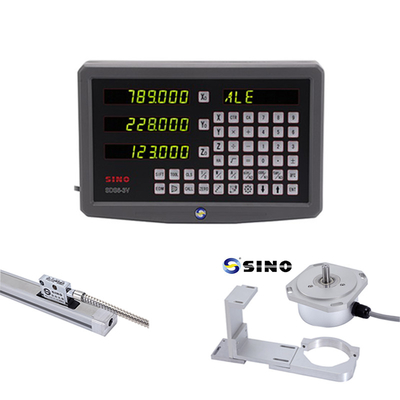 SINO SDS6-3V 3 Assen Digitaal Aflezen Metalen LED met lineaire encoder voor Fressmachine DRO-Systeem