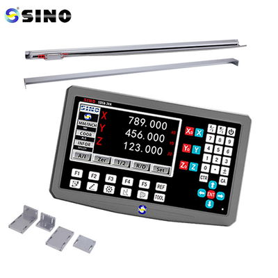 Volledige set van SINO 3 Axis Dro Digitale leesbare metalen behuizing voor draaibank freesmachine KA-300 lineaire glazen schaal