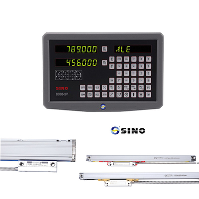 SDS6-2V SINO Digitaal Afleesysteem Dro 2 As Met Glas Lineaire Weegschaal Regelaar Voor Draaibank