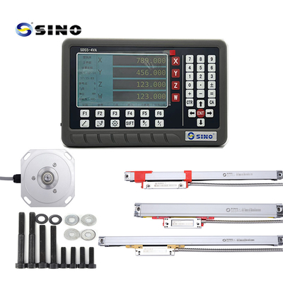 SINO SDS5-4VA Digitaal aflezen DRO met magnetische lineaire encoder schaal voor draaibank slijpmachine