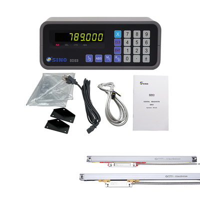 SINO SDS3-1 Single Axis Digital Display system kits glazen lineaire encoder schaal voor draaibank freesmachine