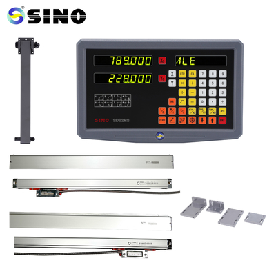 SINO TTL RoHS 2 Axis Digitale aflees SDS2MS Voor draaibank, multifunctionele DRO-metingssystemen met lineaire encoder