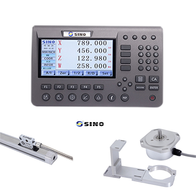 SINO Digitaal Leesysteem 3 Assen SDS200 DRO Metalen LCD Met Glas Lineaire Encoder Kit Voor Fressmachine