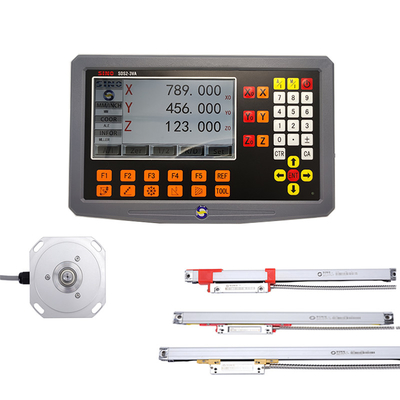 DRO-systeem SINO SDS2-3VA 3-assige digitale aflezing met lineaire encoderwaarden voor draaibank- en freesmachines
