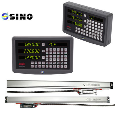 Goede prijs SINO SDS6-3V Grijs Digitale Uitlezing Kits DRO 3 Axis 1um Glas Lineaire Schaal Meter Freesmachine online