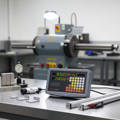 Goede prijs Digitaal leessysteem voor freesmachines met een resolutie van 0,005 mm en een TTL/EIA-422-A-signaal online