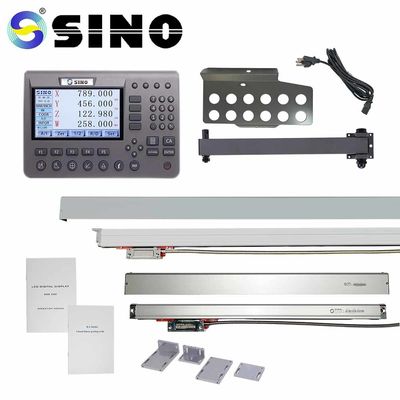 Goede prijs Twee LCD van het Assenmetaal Praktische de Resolutie van de Malenmachine DRO 0.005mm online